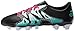 adidas Performance Men's X 15.4 Soccer Shoe,Black/Shock Mint/White,10.5 M US