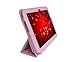 iShoppingdeals - for Toshiba Excite AT305 / AT300 Tablet PU Leather Folio Cover Case, Pink