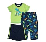 Little Me 3 Piece Poly Sleepwear