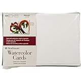 Strathmore 105650 Watercolor Cards, 5-Inch x 7-Inch, 100-Pack