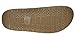 Eurow Sheepskin Women's Hardsole Scuff Slipper - Sand/White