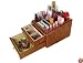 Vision Plus All-In-One Organizer with Charging Valet Station in Burlwood Color By OnVoo