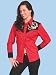 Roses & HorseShoes Red Embroidered Western