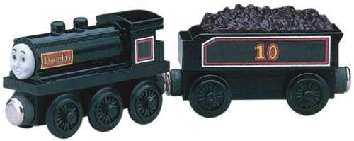 Childrens Toyshop  Third Party New : Wooden Thomas & Friends: Douglas the Scottish Twin