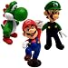 Nintendo Super Mario Mini Figures - Mario, Luigi And Yoshi - Designer Vinyl Figure