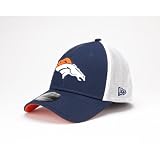 NFL Unisex Adult Denver Broncos QB Sneak 3930 Cap (Blue, Small/Medium)