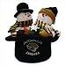 SC Sports 29310 NFL Plush Top Hat with 2 Plush Snowmen - Jacksonville Jaguars