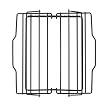 Harold Imports Nonstick 7-Position 10-1/2-Inch Adjustable Roasting Rack