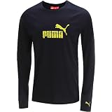PUMA - PUMA Logo Long Sleeve T-Shirt (Navy)