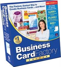 Software: Business Card Factory Deluxe 3.0