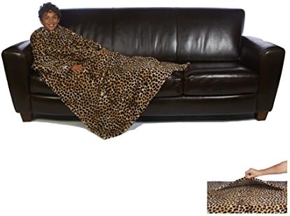 The Ultimate Kids Slanket, The Original Blanket With Sleeves, Super Soft Faux Fur Throw Blanket, 44x60, With a Foot Pocket