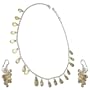 Necklace Earring Set Sterling Silver Citrine Jewelry