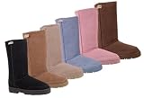 Bearpaw Womens Suede & Shearling 12 Boots - Style 405 Dream