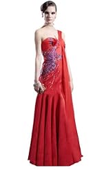 Sexy Chiffon/Taffeta/Tulle Beaded Crystals Lace Crystal Applique Floor Length Prom Dress 