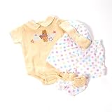 Disney 4 Piece Pooh Gift Set, Yellow, 6-9 Mo