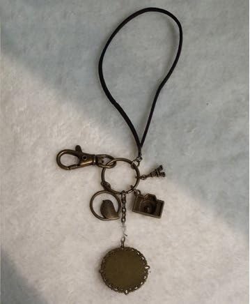 Copper Keychain Key Ring For Anime Kuroko no Basuke M