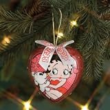 Betty Boop Heart Christmas Holiday Ornament New Gift