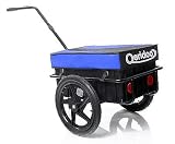 Lastenanhänger Qeridoo blau Fahrradanhänger Transportanhänger 60KG