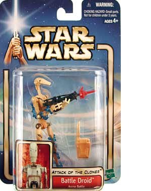 41pOZqBR%2B7L Star Wars: Episode 2 > Battle Droid (Arena Battle) Red Variant Action Figure