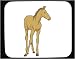 Decorated Mouse Pad with domestic, juvenile, horse, foal, fol, equine, livestock, animal