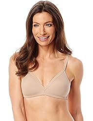 Apparel: Warners Invisible Bliss Wire Free Bra - #2055 TOASTED ALMOND 38 B - Warner's