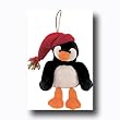 Countdown to Christmas Penguin Dangle Leg Plush Ornament
