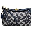 Coach Hamptons Denim Capacity Wristlet 41926