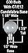 25 Foot G40 Outdoor Patio String Lights with 25 Green Globe Bulbs – Indoor Outdoor String Lights – Market Bistro Café Hanging String Lights – C7/E12 Base - Green Wire