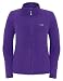 The North Face Women's 100 Glacier Full Zip Jacket (L, Gravity Purple)