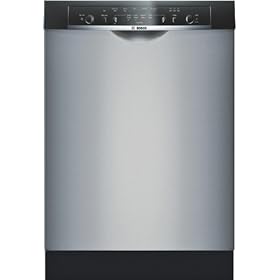 Bosch Ascenta Series : SHE4AM15UC Full Console Dishwasher - Stainless Steel by Bosch