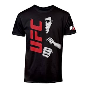 UFC Men's Bruce Lee Family Tee, Black, Small