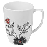 IMAGE OF Corelle Mandarin Flower Square Round 12-Ounce Porcelain Mug