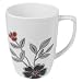 Corelle Mandarin Flower Square Round 12-Ounce Porcelain Mug