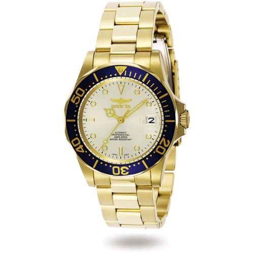 Invicta Men's 9743 Pro Diver Collection Gold-Tone Automatic Watch