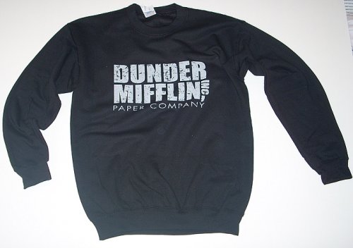 Click here to buy Dunder Mifflin Paper Co. -The Office- Adult Sweatshirt (4 Colors) by Groovy Shirtz.