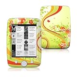 Flower Splash Design Protective Decal Skin Sticker for Bookeen Cybook Opus E-Book Reader