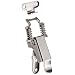 Stainless Steel 304 Spring Loaded Corner Fastener Latch with Counter Plate, Polished Finish, Non Locking, 2 7/64" Length (Pack of 1)