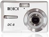Maginon DC-8 Digitalkamera (8 Megapixel, 3-fach opt. Zoom, 6,4 cm (2,5 Zoll) Display) wei�
