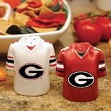 Georgia Bulldogs Gameday Jersey Salt and Pepper Shakers