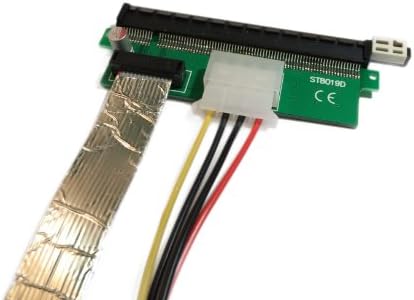 High Quality PCIe x1 to x16 Powered Riser for Litecoin/Bitcoin Mining (20cm with Molex and SATA power)