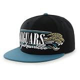 Men's '47 Brand Jacksonville Jaguars Super Sport Structured Snapback Adjustable Hat Adjustable