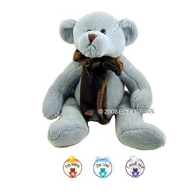 Aroma Blue Chamois Bear- Aromatherapy Stuffed Animal - Hot And Cold Therapy by Toasty