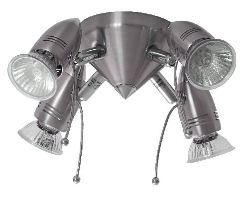 Oriva 12045/4-26 Spotlight, 28 x 28 x 15 cm, 4 x GU10, Satin Preisvergleich
