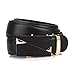 Men's Automatic Buckle Leather Genuine Leather Belts-Black/Brown（J13/14/15）