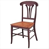 Harmony Napoleon Side Chair Distressing: None, Finish: Old Spice Stain