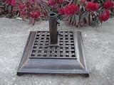Review Mir  / Mir Lh10 Square Flat Parasol Base Bronze