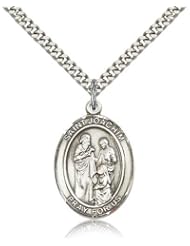 St. Joachim Medal, Sterling Silver, Large, Quarter Size