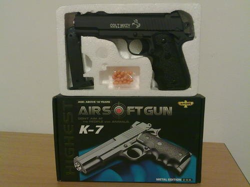K-7 Metal Edition Airsoft Gun