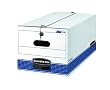 Bankers Box Stor/File Medium-Duty Storage Boxes with String & Button, Letter, 12 Pack (00704)