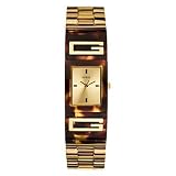 GUESS Iconic Status Cuff Watch - Tortoise